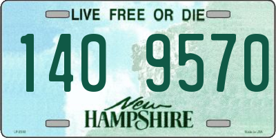 NH license plate 1409570