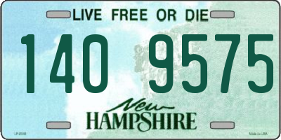 NH license plate 1409575