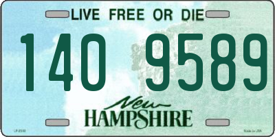 NH license plate 1409589