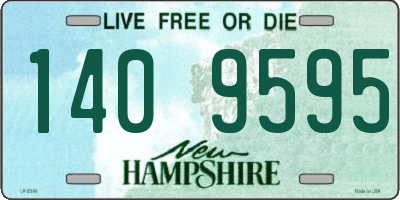 NH license plate 1409595