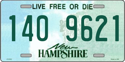 NH license plate 1409621