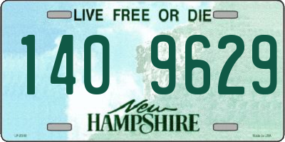 NH license plate 1409629