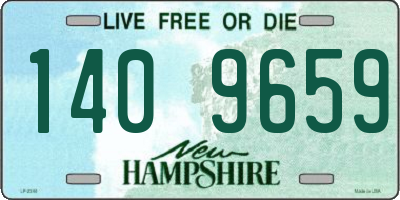 NH license plate 1409659