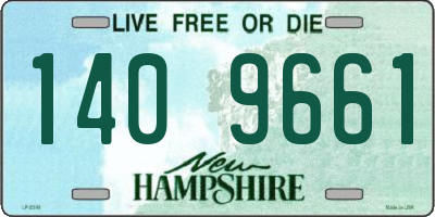 NH license plate 1409661