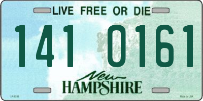 NH license plate 1410161
