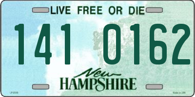 NH license plate 1410162