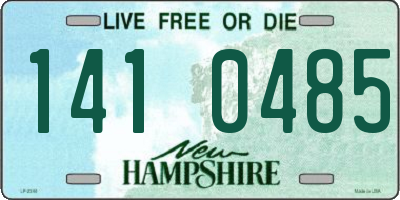 NH license plate 1410485