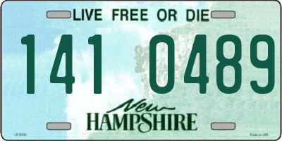 NH license plate 1410489