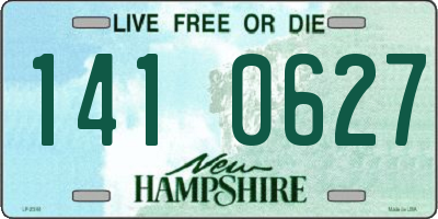 NH license plate 1410627