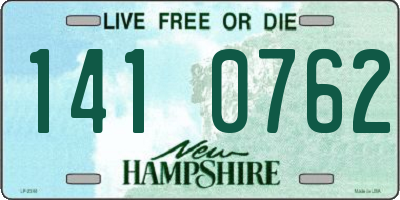 NH license plate 1410762