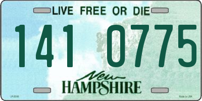 NH license plate 1410775