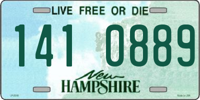 NH license plate 1410889