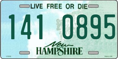 NH license plate 1410895