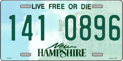 NH license plate 1410896