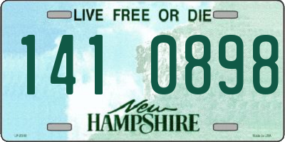 NH license plate 1410898