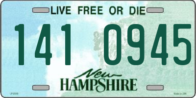 NH license plate 1410945