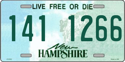 NH license plate 1411266