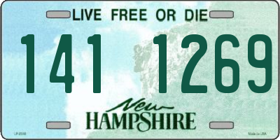 NH license plate 1411269