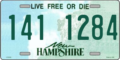 NH license plate 1411284