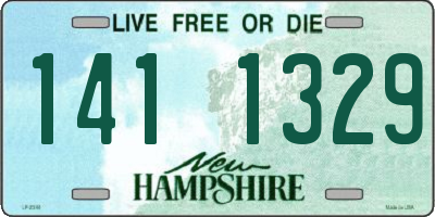 NH license plate 1411329