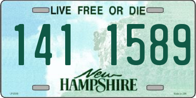 NH license plate 1411589