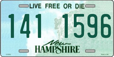NH license plate 1411596
