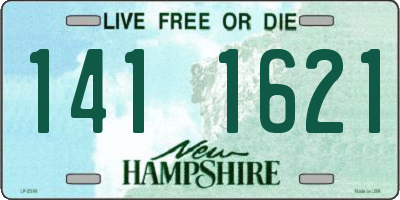 NH license plate 1411621