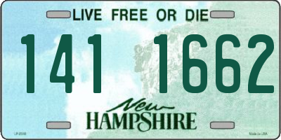 NH license plate 1411662