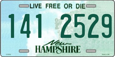 NH license plate 1412529