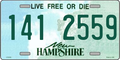 NH license plate 1412559