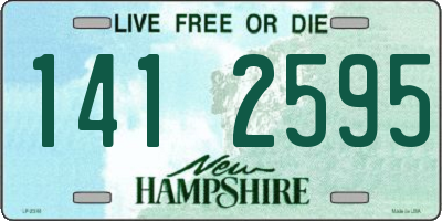 NH license plate 1412595