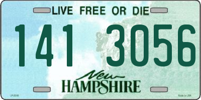 NH license plate 1413056