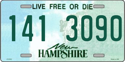 NH license plate 1413090