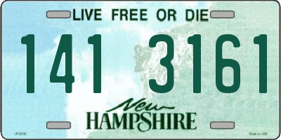 NH license plate 1413161