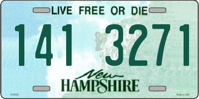 NH license plate 1413271