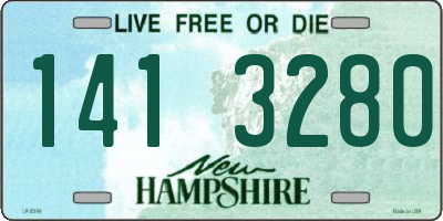 NH license plate 1413280
