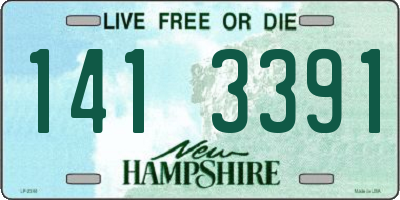 NH license plate 1413391