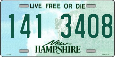 NH license plate 1413408