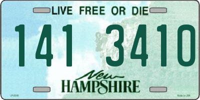 NH license plate 1413410
