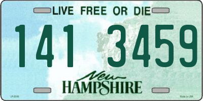 NH license plate 1413459
