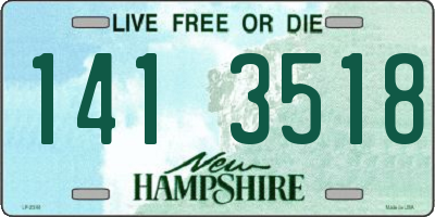 NH license plate 1413518