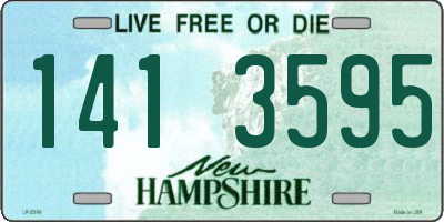NH license plate 1413595