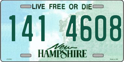 NH license plate 1414608