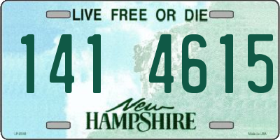 NH license plate 1414615