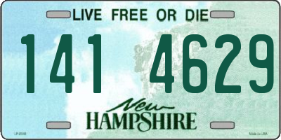 NH license plate 1414629