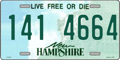 NH license plate 1414664