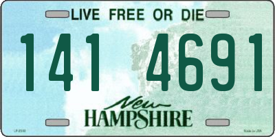 NH license plate 1414691