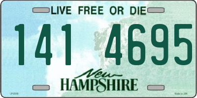 NH license plate 1414695
