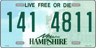NH license plate 1414811