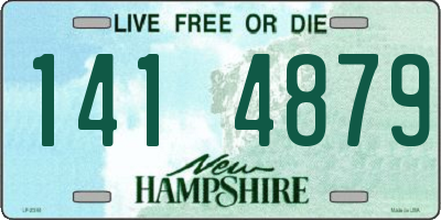 NH license plate 1414879